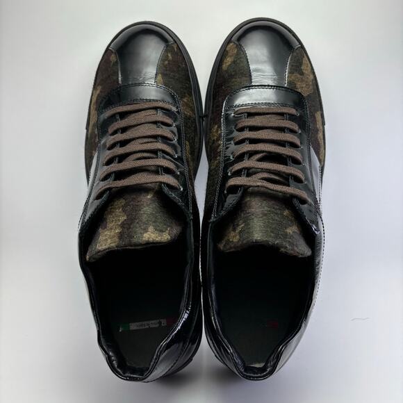 JAMERE by Terkessa Reynolds Minimal Low Top Camo Shoes Mens Size 8 - Picture 9 of 12